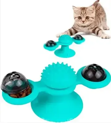 Іграшка для кота (спіннер) Rotate windmill cat toy