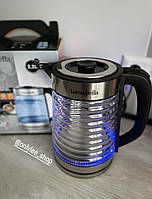 Чайник електричний скляний 2,2 літра потужністю 1500 Вт Luma Bella B-3012 з підсвіткою