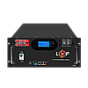 Акумулятор LP LiFePO4 51,2V - 120 Ah 6000Wh (Smart BMS 100A) с LCD RM AB RS485/CAN, фото 3