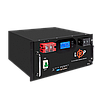 Акумулятор LP LiFePO4 51,2V - 120 Ah 6000Wh (Smart BMS 100A) с LCD RM AB RS485/CAN, фото 7