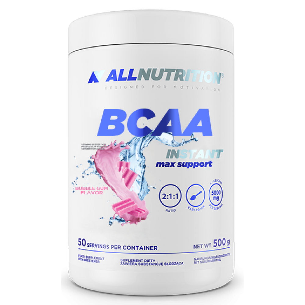BCAA Max Support Instant 500g Bubble Gum, фото 1