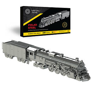 Поїзд Полярний експрес-конструктор Metal-Time Polar Steel MT052ST