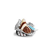 Шоколадні цукерки Hershey's Hugs Milk Chocolate and White Creme 456г, фото 4
