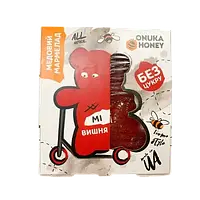 Мармелад натуральний на меду "Мі" (вишня), 100 г, ТМ ONUKA HONEY