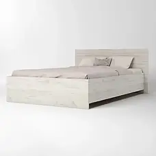 Двоспальне ліжко Соната-1400 дерев'яне Еверест 140х200 см, фото 2