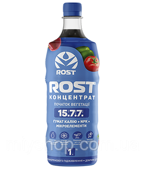 Добриво ROST-концентрат "початок вегетації" (15:7:7) 1 л, фото 1