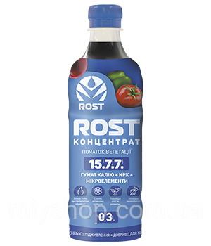 Добриво ROST-концентрат "початок вегетації" (15:7:7) 300 мл, фото 1