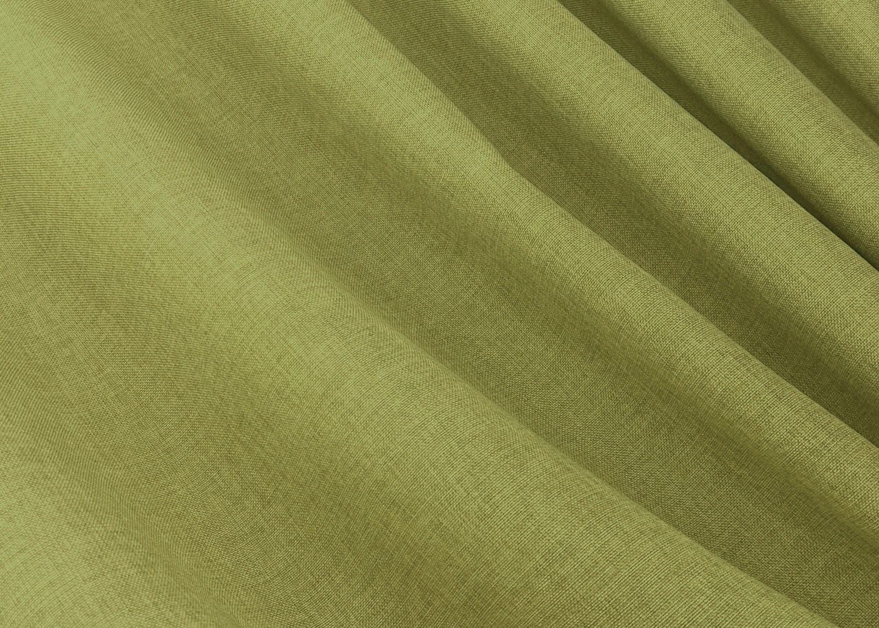 Однотонна тканина "Льон мішковина". Висота 2,8 м. Колір оливковий. 106ш, фото 1