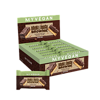 Vegan Double Dough Brownie - 12x60g Chocolate Chip
