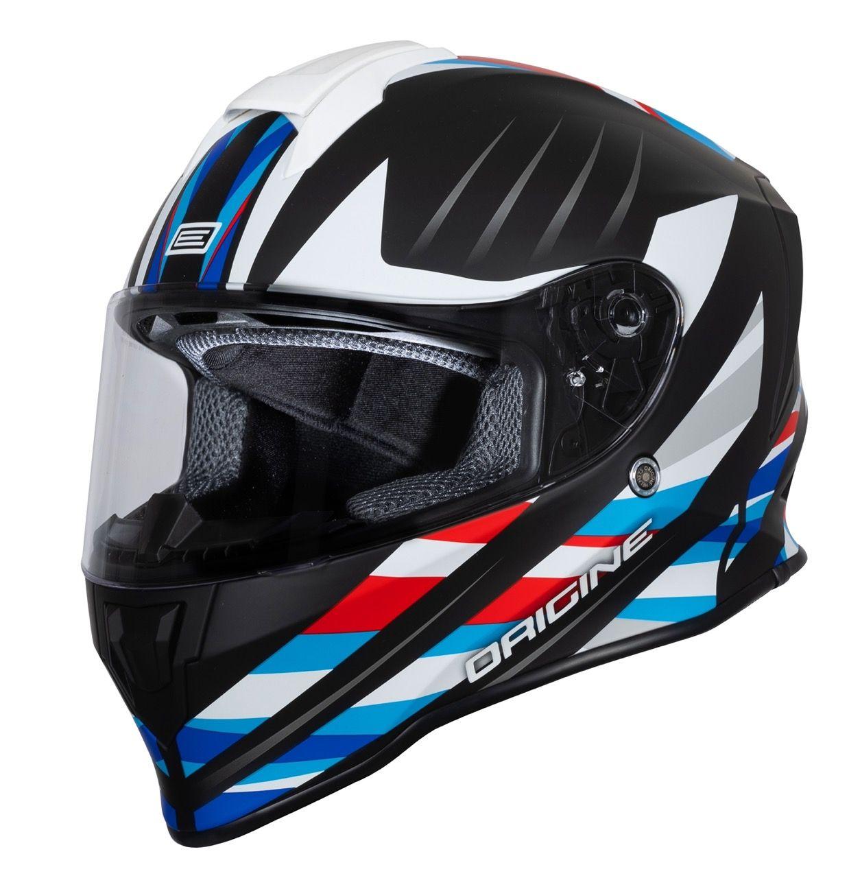 Мотошолом Origine Dinamo Galaxy Fluo Red - Black - Matt, фото 1