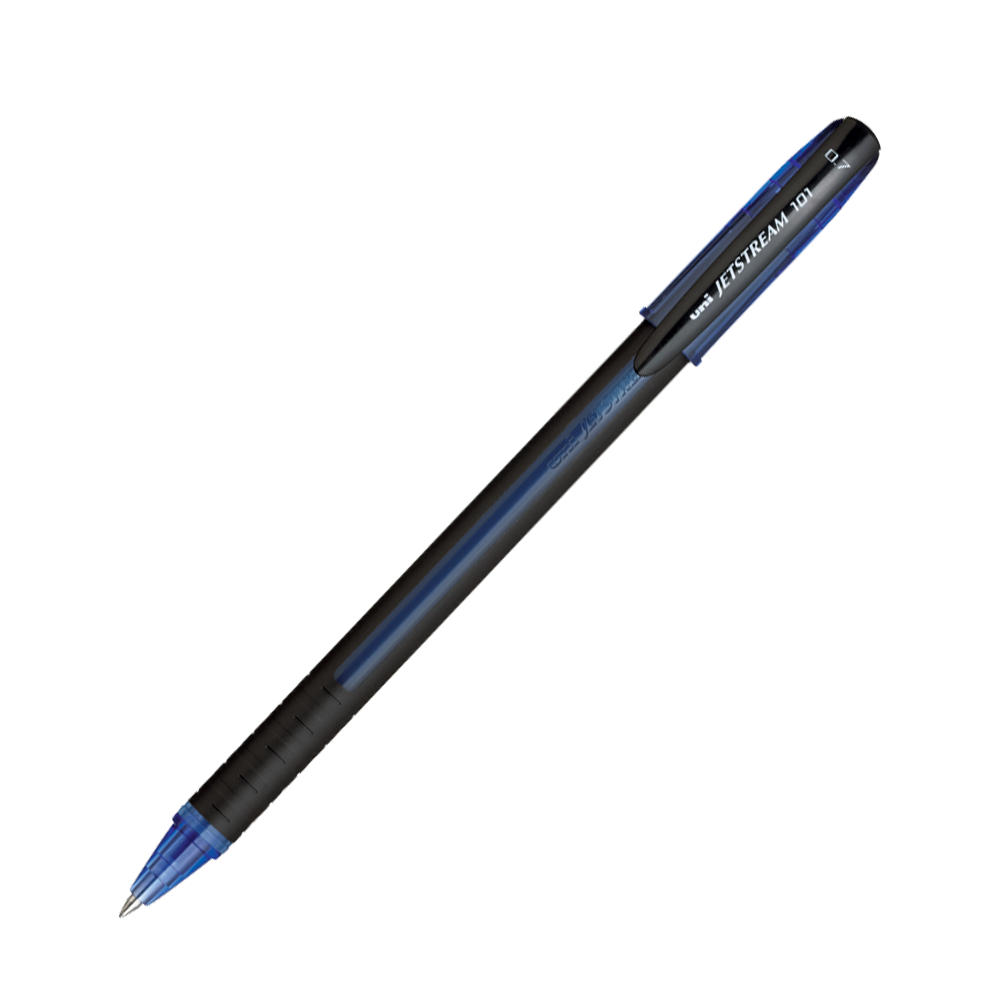 Ролер Uni Jetstream 101, 0,5 мм, синій, фото 1