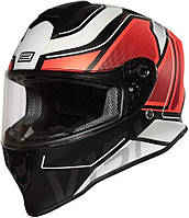 Мотошолом Origine Dinamo Galaxy Fluo Red - Black - Matt