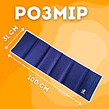 Утягуючий пояс для схуднення з ефектом сауни, Пояс для корекції фігури Неопреновий SUNEX Синій (52), фото 6