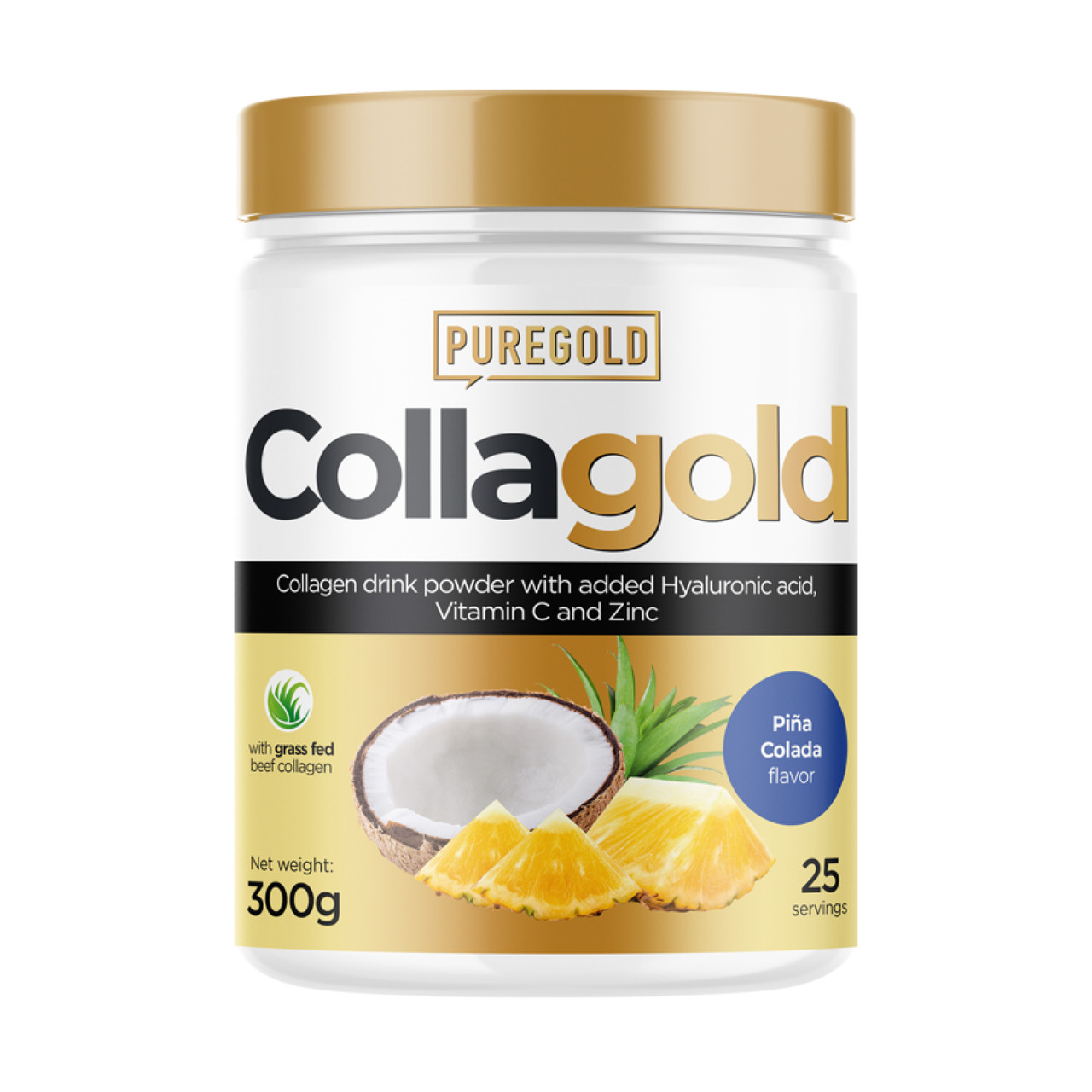 Колаген для покращення стану шкіри та суглобів Collagold - 300g Pina Colada