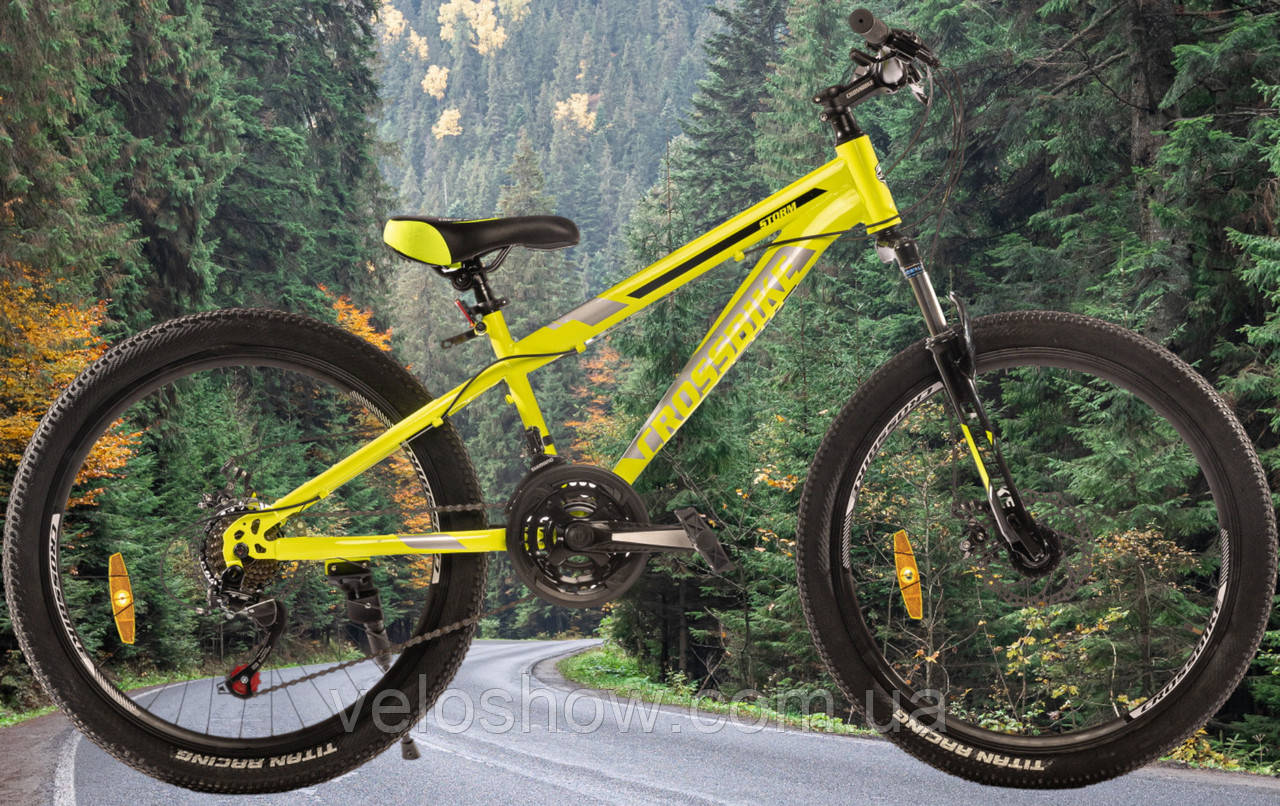 Гірський сталевий 24 Storm Crossbike підлітковий велосипед