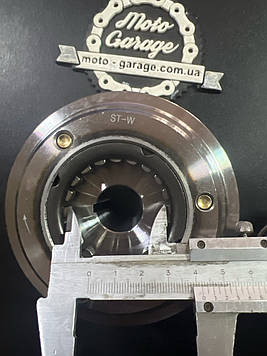 Магніт генератора з обгінною муфтою 169FMM, GEON X-Road 250,Shineray XY250GY-6B, Forte, Spark, Kayo, Оригінал