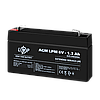Акумулятор AGM LPM 6V - 1.3 Ah, фото 4