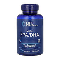 Mega EPA/DHA Omega-3 Fish Oil - 120 softgels