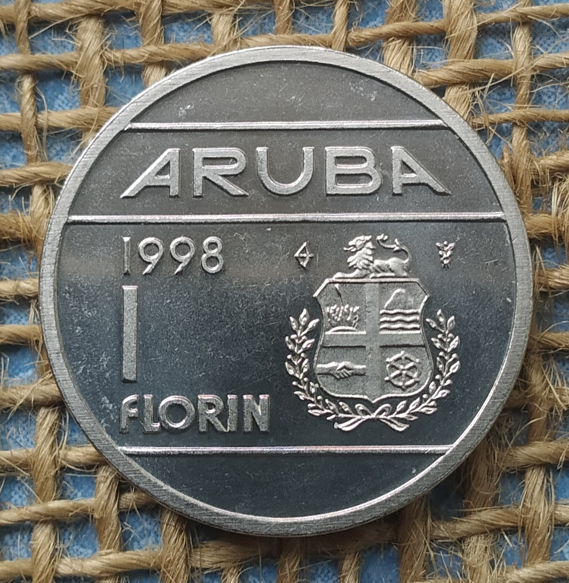1 флорин 1998 року. Аруба