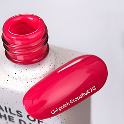 Гель лак NAILSOFTHEDAY Grapefruit - неоново-малиновий, 10 мл