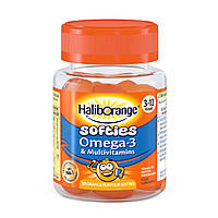 Softies Omega-3 & Multivitamin - 30 softgels Orange
