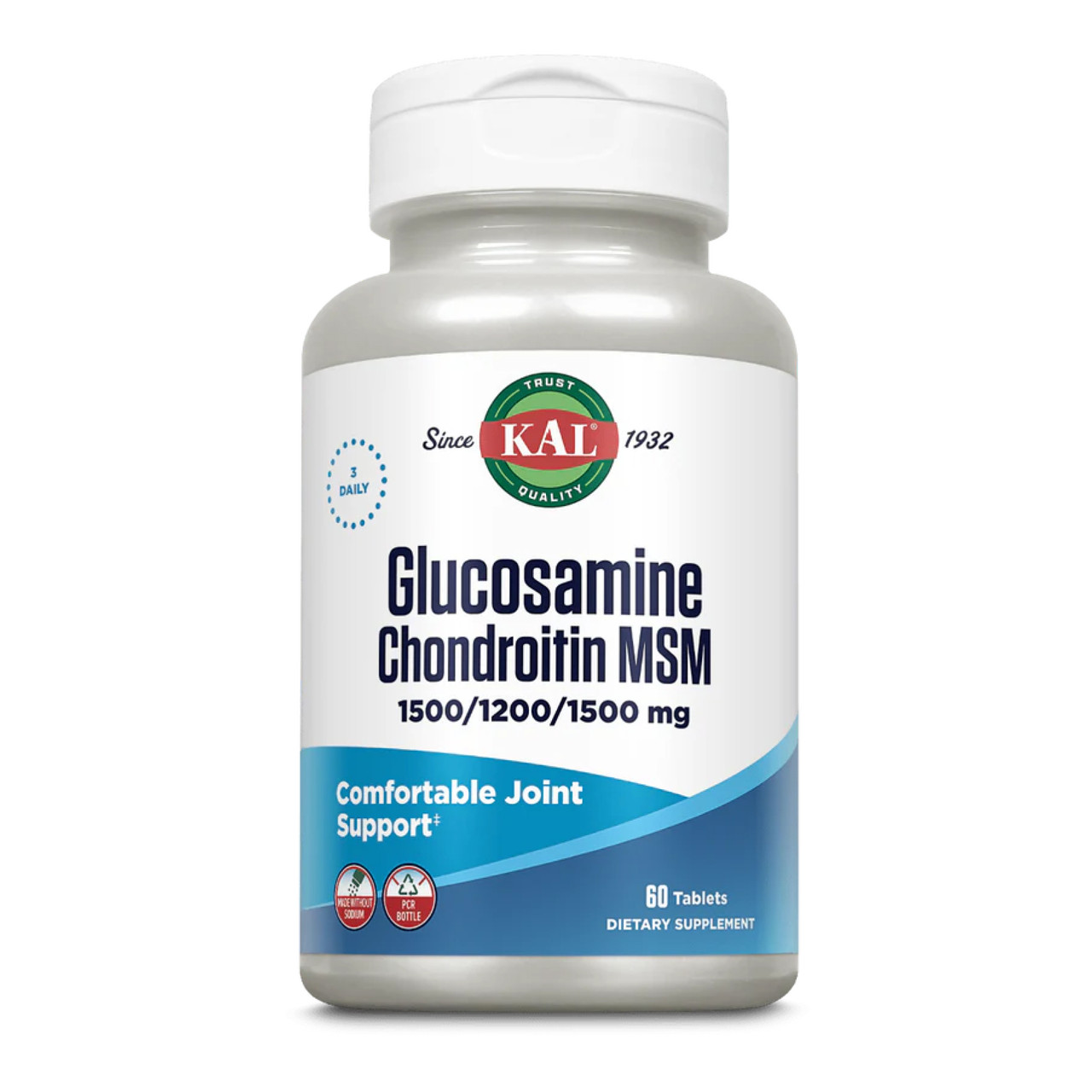 Хондропротектор Glucosamine Chondroitin MSM - 60 tabs, фото 1
