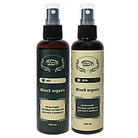 Органічні лосьйони день + ніч від випадання волосся, набір (100+100 мл) Minox Day Night Organic