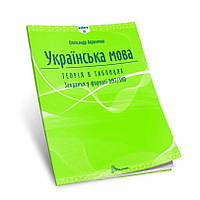 ЗНО 2025 Українська мова Теорія в таблицях Завдання у форматі НМТ Олександр Авраменко Книга