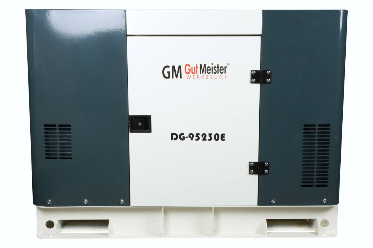 Генератор дизельний GUT MEISTER 220V AVR однофазний електро-запуск /АВТО-запуск, до 15 годин