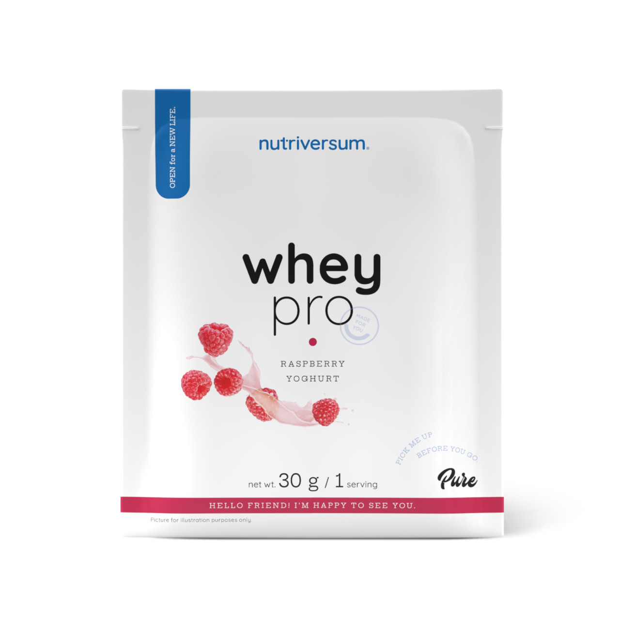 Sample Whey Pro - 30g Raspberry Yoghurt, фото 1