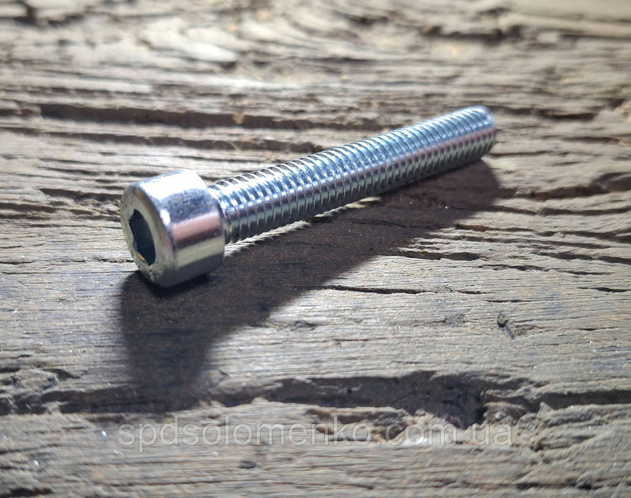 Гвинт 8х50 повна різьба - фото 1 - id-p2613011594
