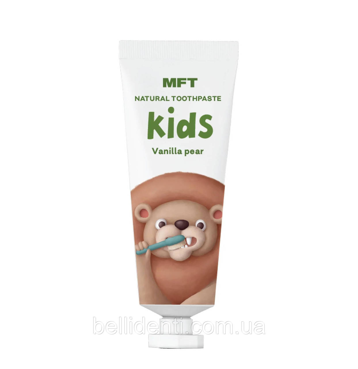 Дитяча зубна паста MFT від 2 років (ванільна груша), 25 мл