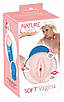 Мастурбатор вагіна Nature Skin Soft Vagina, фото 3