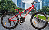 Гірський сталевий 24 Storm Crossbike підлітковий велосипед, фото 3