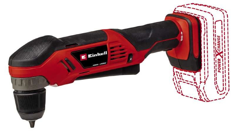 Дриль кутова акумуляторна Einhell TE-AD 18 Li - Solo (4514290)