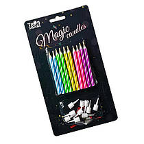 Свічки для торта "Магічні" 10 шт