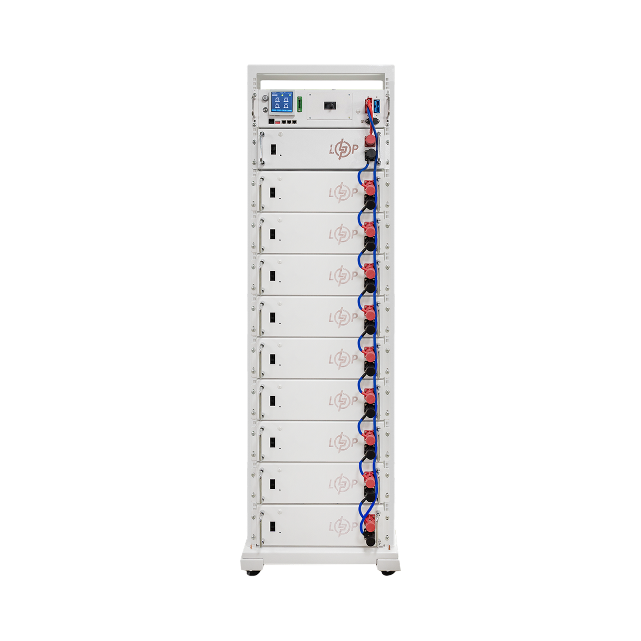 Акумулятор LP LiFePO4 Battery HVM 512V 100Ah (51200 Wh) BMS 125А AB Lrack white