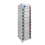 Акумулятор LP LiFePO4 Battery HVM 512V 100Ah (51200 Wh) BMS 125А AB Lrack white, фото 3