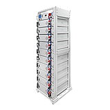 Акумулятор LP LiFePO4 Battery HVM 512V 100Ah (51200 Wh) BMS 125А AB Lrack white, фото 4