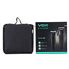 Набір для стрижки, 5в1, 2 машинки, 12 насадок, VGR V-023 / Машинка для стрижки волосся / Машинка для волосся, фото 6
