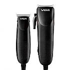 Набір для стрижки, 5в1, 2 машинки, 12 насадок, VGR V-023 / Машинка для стрижки волосся / Машинка для волосся, фото 4