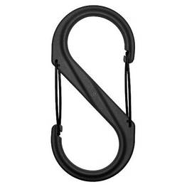Карабін туристичний Nite ize Plastic Carb S Biner Size 10 NI678 All Black (4823082709496) - оригінал