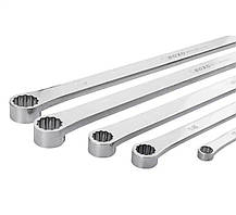 Набір накидних ключів з хромованої сталі BOXO 5 шт, фото 4