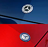 Емблема Mercedes Benz (Мерседес) 57 мм NEW Чорна, фото 9