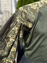 Убакс бавовна/саржа, олива/піксель, фото 3