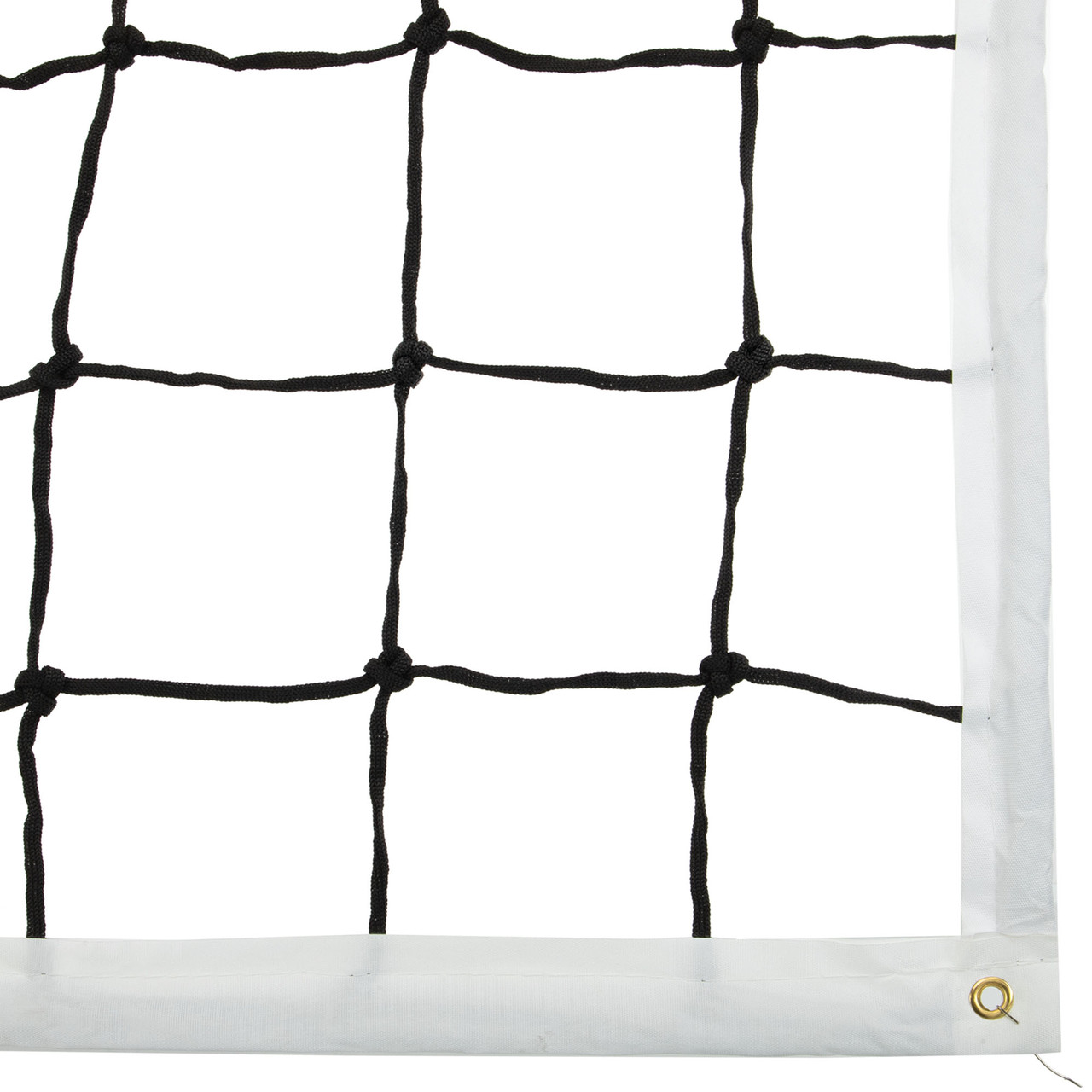 Сітка волейбольна FOX VB-0045 9,5x1,0м з металевим тросом (для вулиці і залу) волейбольна сітка, фото 1