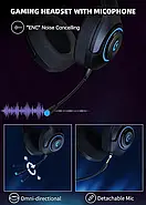 Бездротова ігрова гарнітура Gaming Headset Captain 400 зі знімним мікрофоном і шумозаглушенням, фото 4