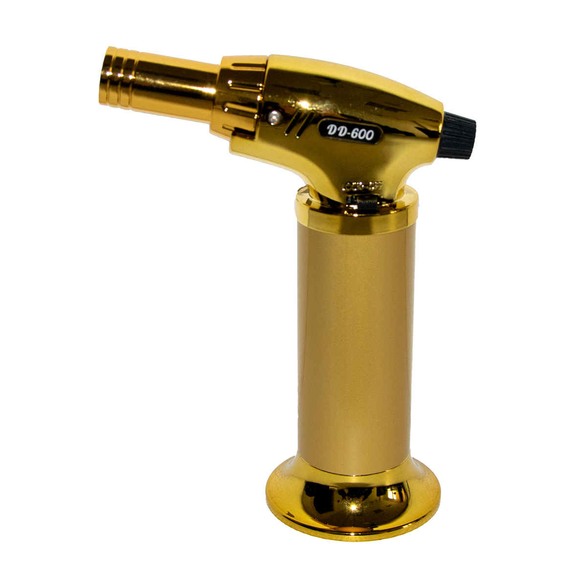 Газовий пальник DONGDOND DD-600, Золотий, турбогорілка з п'єзопідпалом для розпалювання мангалу, кулінарії.