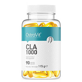 Жироспалювач OstroVit CLA 1000, 90 капсул