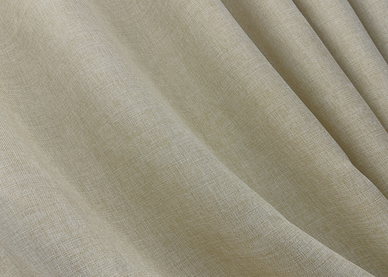 Однотонна тканина "Льон мішковина". Висота 2,8 м. Колір бежевий. Код 114ш, фото 1